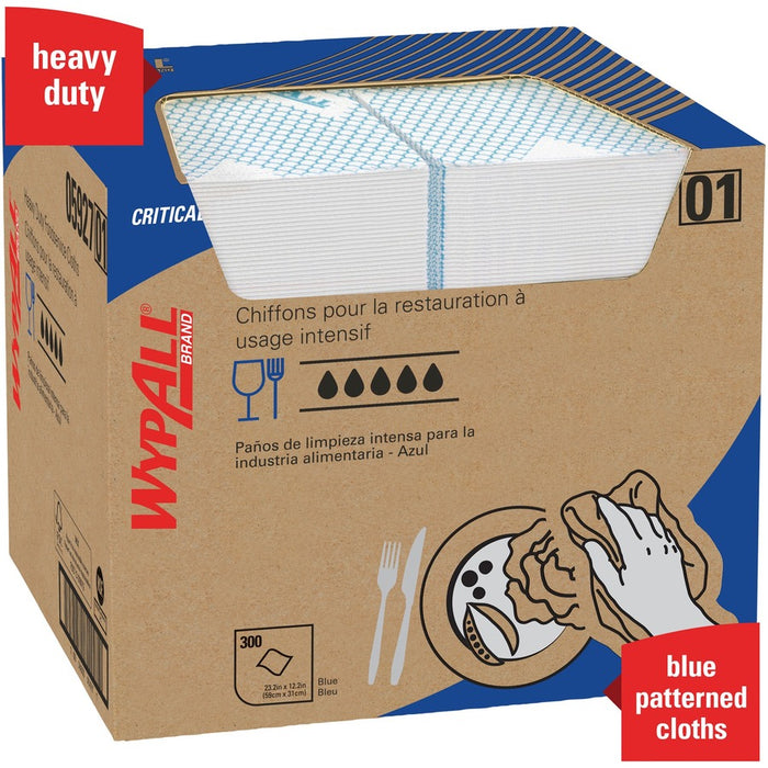 Wypall Critical Clean High Capacity Heavy Duty Foodservice Cloths