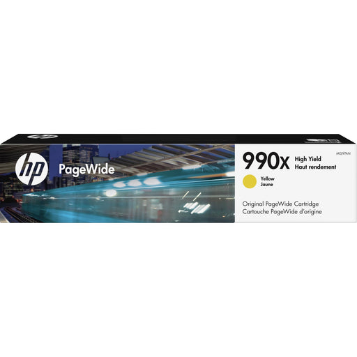 HP 990X (M0J97AN) Original High Yield Inkjet Ink Cartridge - Yellow - 1 Each