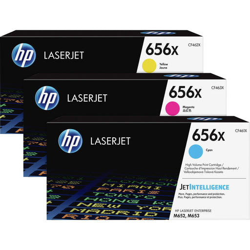 HP 656X (CF461X) Original High Yield Laser Toner Cartridge - Cyan - 1 Each