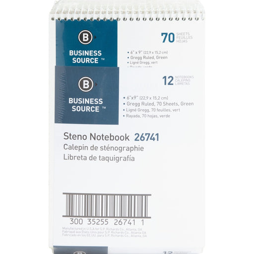 Business Source Steno Notebook