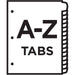 Avery® Heavy-Duty Plastic A-Z Industrial Dividers