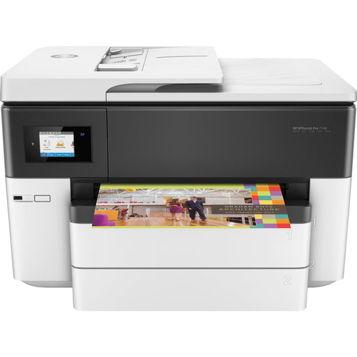 HP Officejet Pro 7740 Wireless Inkjet Multifunction Printer - Color