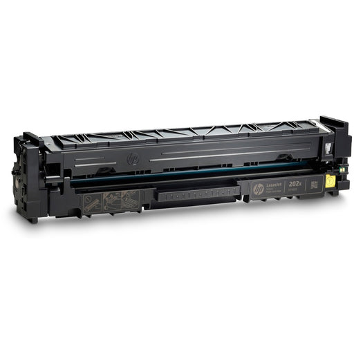 HP 202X (CF502X) Original High Yield Laser Toner Cartridge - Yellow - 1 Each