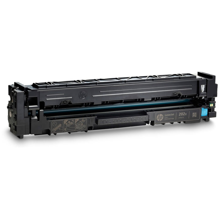 HP 202X (CF501X) Original High Yield Laser Toner Cartridge - Cyan - 1 Each