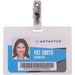 Advantus Strap Clip Self-laminating Badge Holders