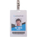 Advantus Strap Clip Self-laminating Badge Holders