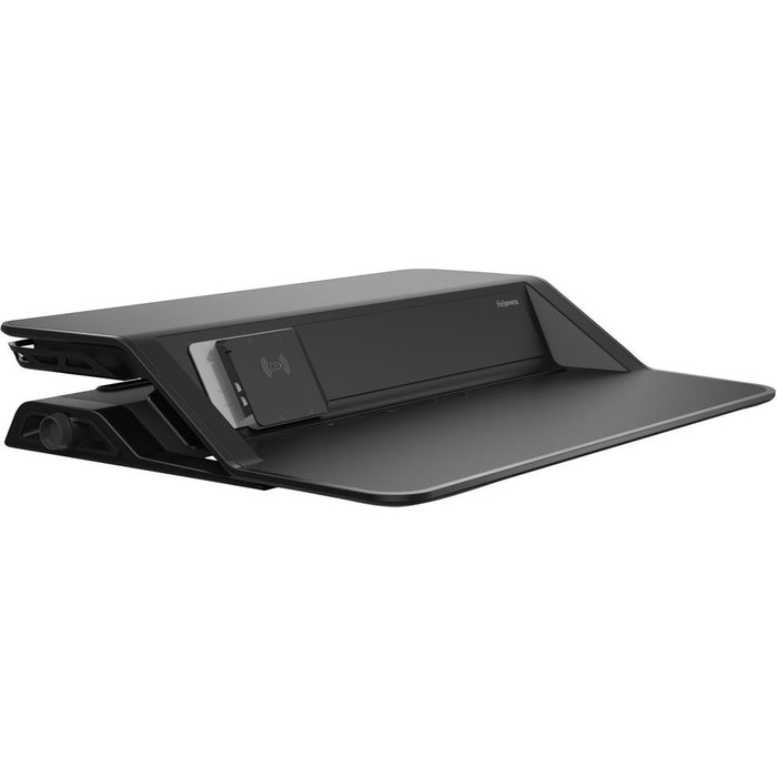 Fellowes Lotus™ DX Sit-Stand Workstation - Black