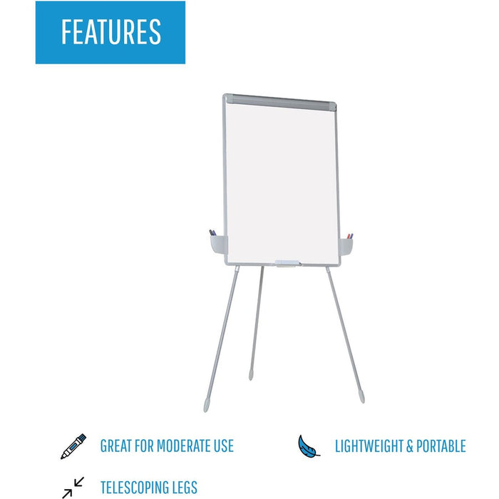 MasterVision Dry-erase Portable Tripod Easel