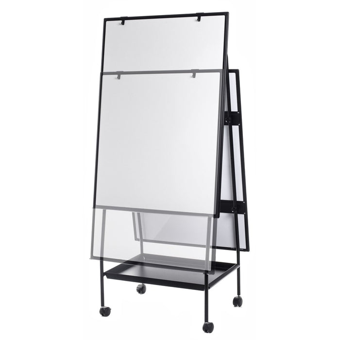 MasterVision Melamine Double-sided Easel