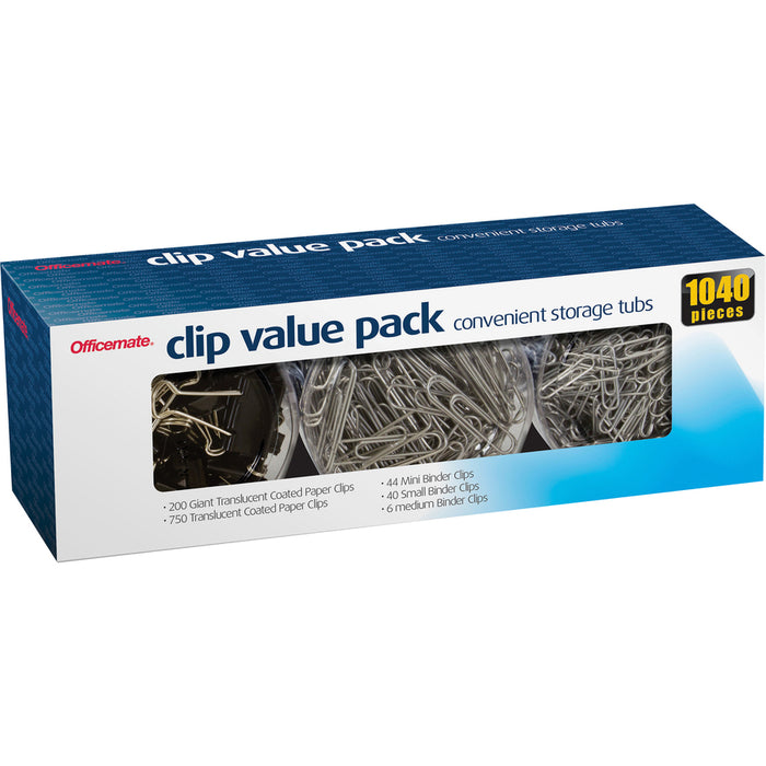 Officemate Clip Value Pack