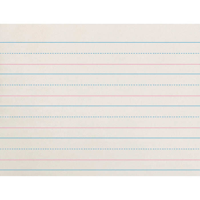 Zaner-Bloser Broken Midline Ruled Paper