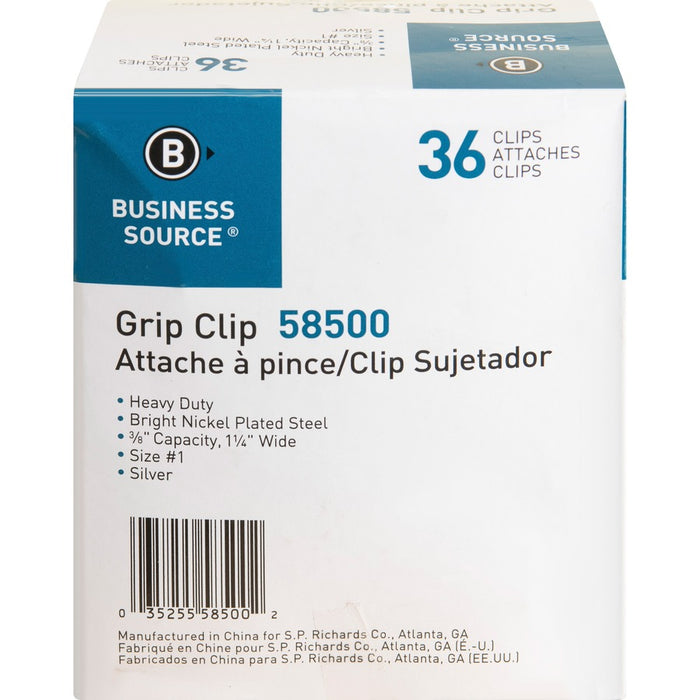 Business Source Bulldog Grip Clips