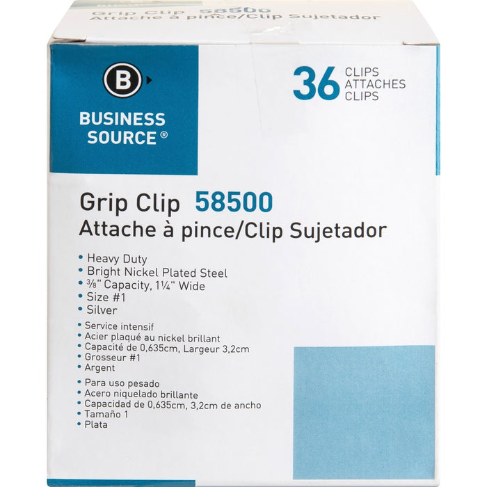 Business Source Bulldog Grip Clips