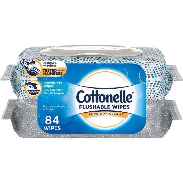 Cottonelle Flushable Wet Wipes