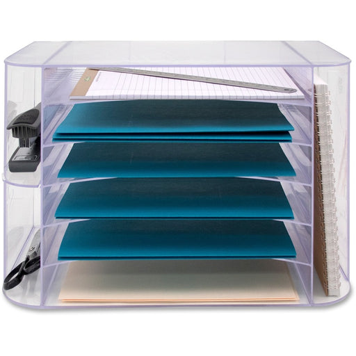 Business Source 6-tray Jumbo Desk Sorter