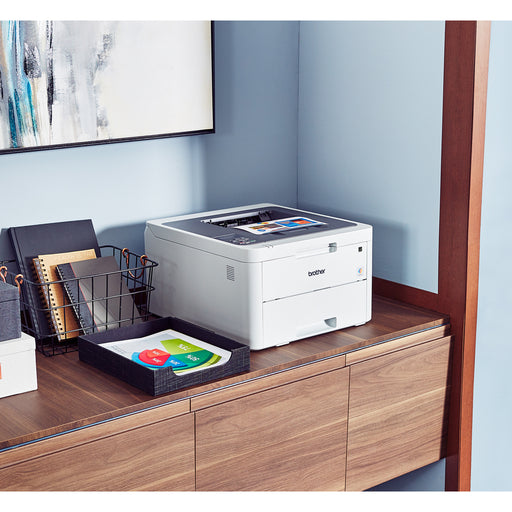 Brother HL-L3210CW Compact Digital Color Printer Providing Laser Quality Results with Wireless