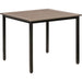 Lorell Charcoal Outdoor Table