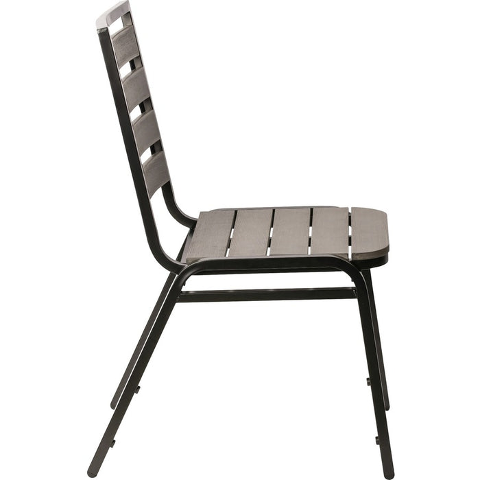Lorell Charcoal Outdoor Chair