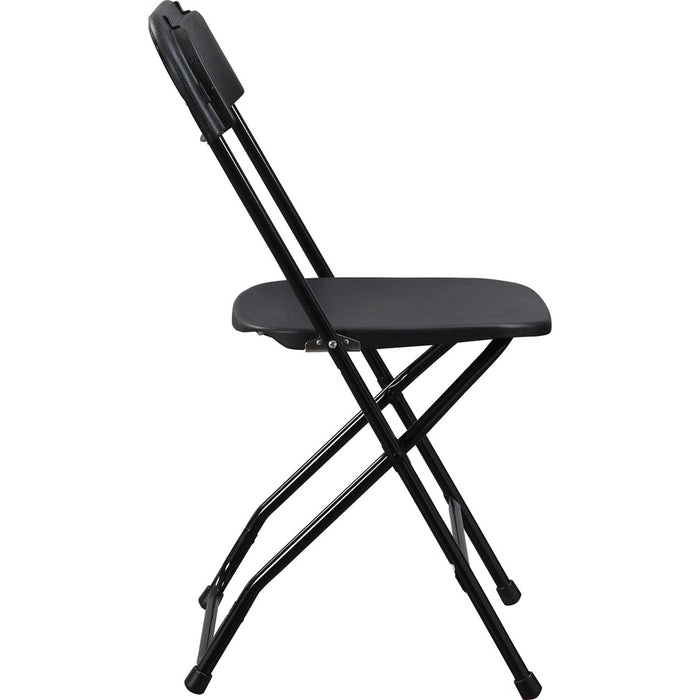 Lorell Plastic Folding Chair