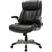 SOHO Flip Armrest High-back Leather Chair