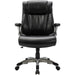 SOHO Flip Armrest High-back Leather Chair