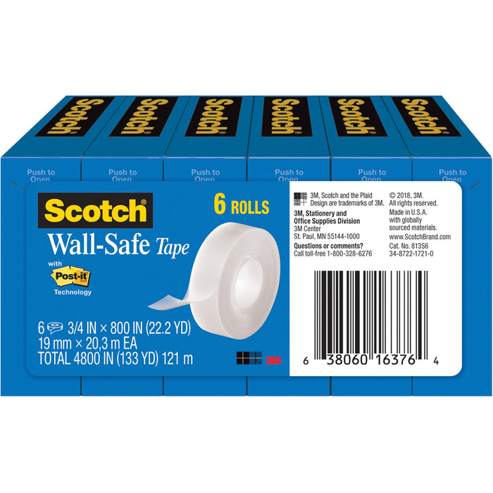 Scotch Scotch Wall-Safe Tape
