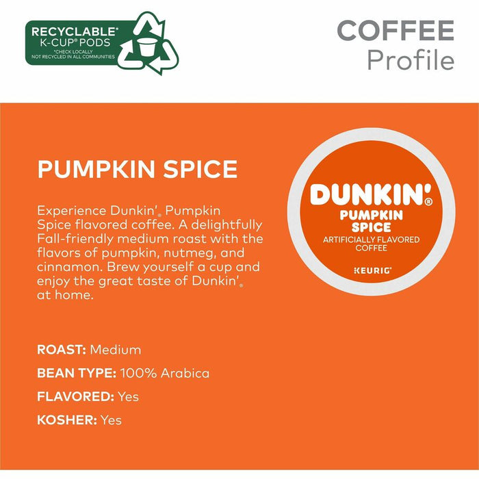 Dunkin'® K-Cup Pumpkin Spice Coffee