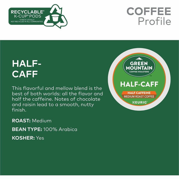 Green Mountain Coffee Roasters® K-Cup Half-Caff Coffee