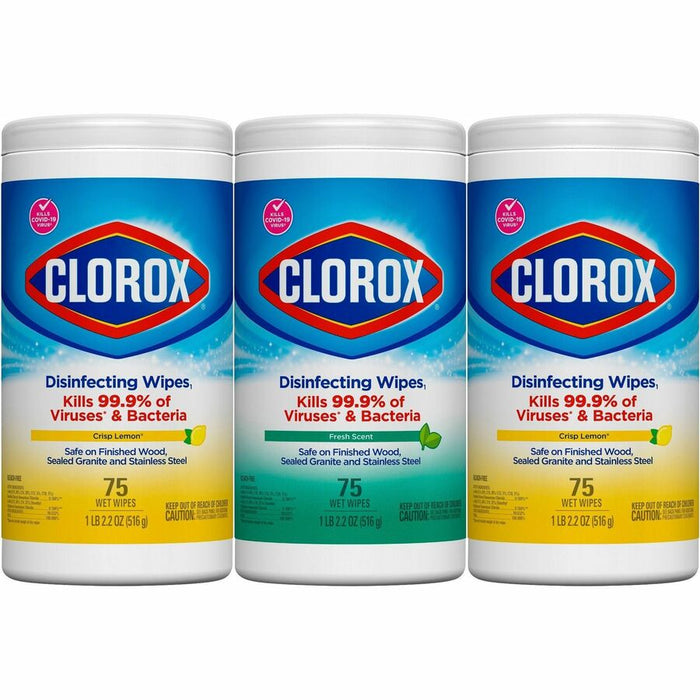 Clorox Disinfecting Bleach Free Cleaning Wipes Value Pack