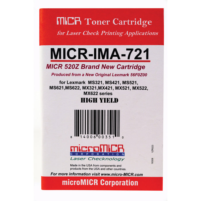 microMICR Alternative Lexmark MS321 MICR Imaging Unit