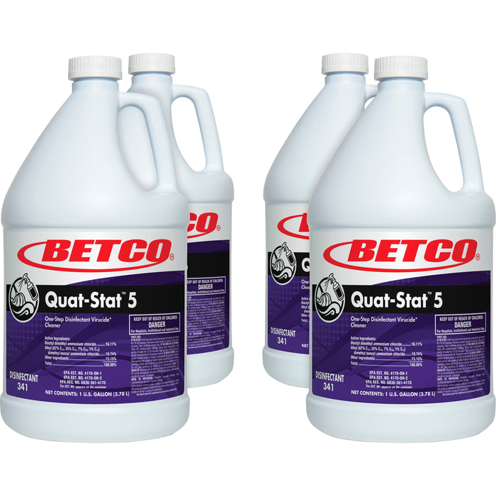 Betco Quat-Stat 5 Disinfectant Gallon