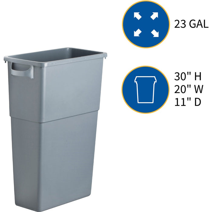 Genuine Joe 23-gallon Space-Saving Waste Container