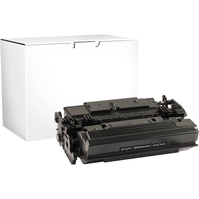 Elite Image Remanufactured High Yield Laser Toner Cartridge - Alternative for HP 87X - Black - 1 Each