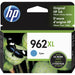 HP 962XL (3JA00AN) Original High Yield Inkjet Ink Cartridge - Cyan - 1 Each