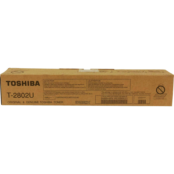 Toshiba Original Laser Toner Cartridge - Black - 1 Each