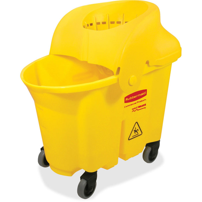 Rubbermaid Commercial WaveBrake 35 QT Institution Bucket & Wringer