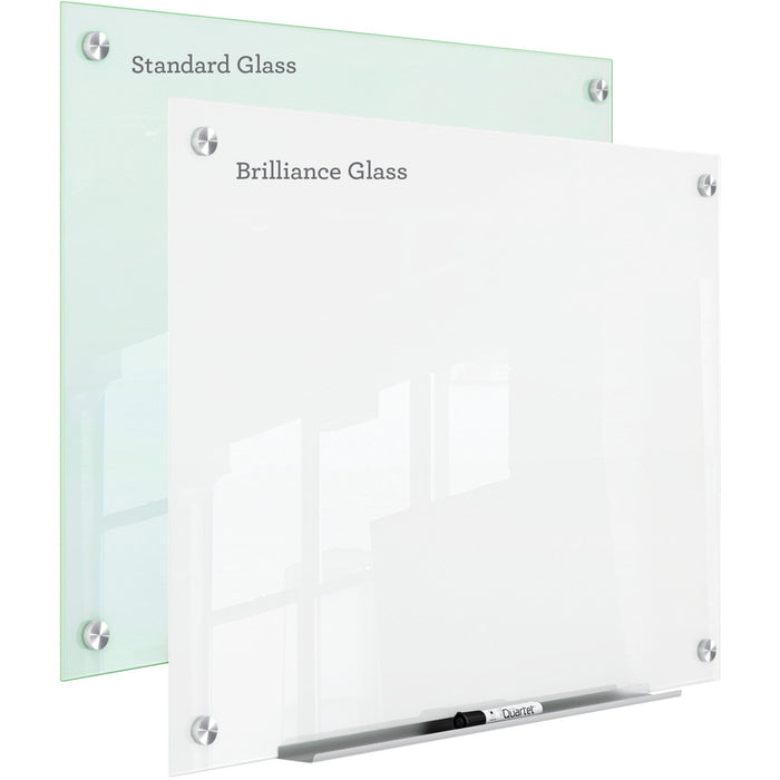Quartet Magnetic Glass Dry-Erase Board