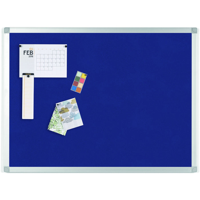 MasterVision Ayda Fabric 36"W Bulletin Board