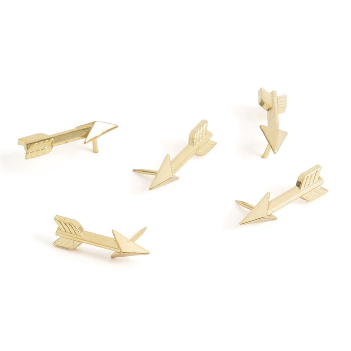 U Brands Metal Arrow Push Pins