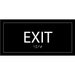 Lorell Exit Sign