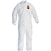 Kleenguard A40 Coveralls - Zipper Front, Elastic Wrists & Ankles