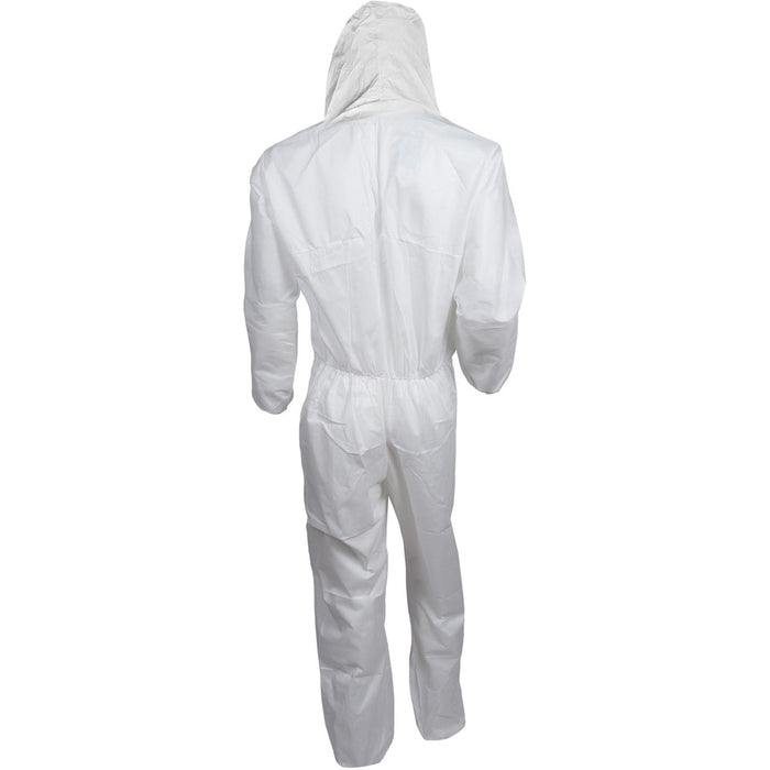 Kleenguard A20 Coveralls - Zipper Front, Elastic Back, Wrists, Ankles & Hood