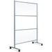 Bi-silque Mobile Glass Panel Divider