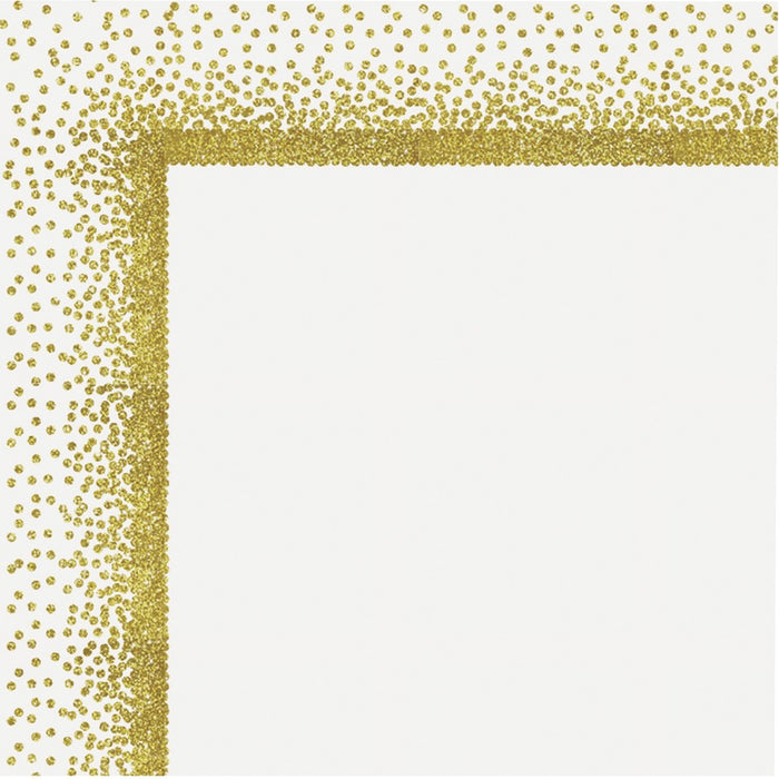 Geographics Confetti Gold Design Poster Board