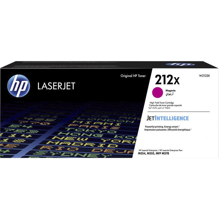 HP 212X Original High Yield Laser Toner Cartridge - Magenta - 1 Each