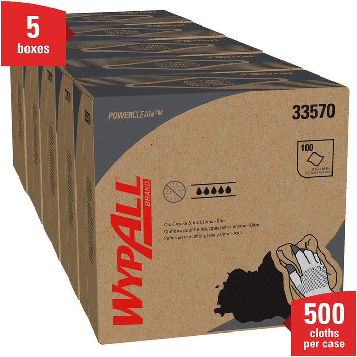 Wypall Power Clean Oil, Grease & Ink Cloths