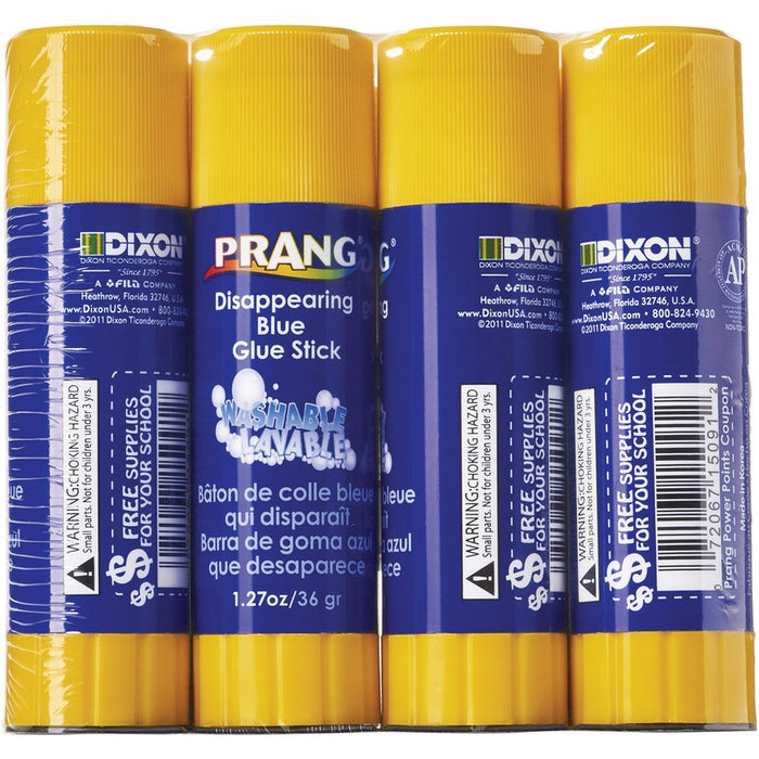 Prang Disappearing Blue Washable Glue Stick