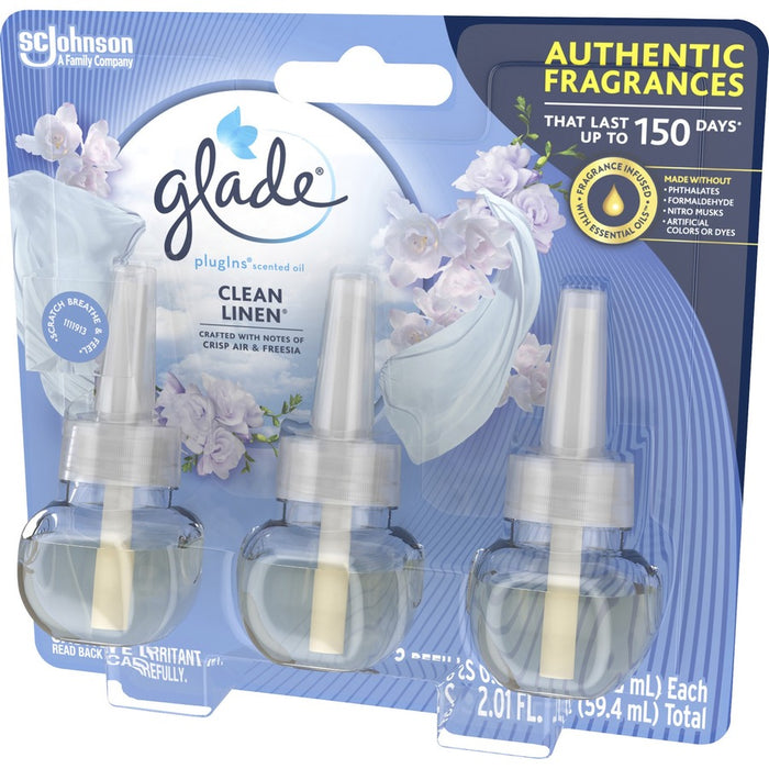 Glade Plug-In Warmers Linen Air Refill