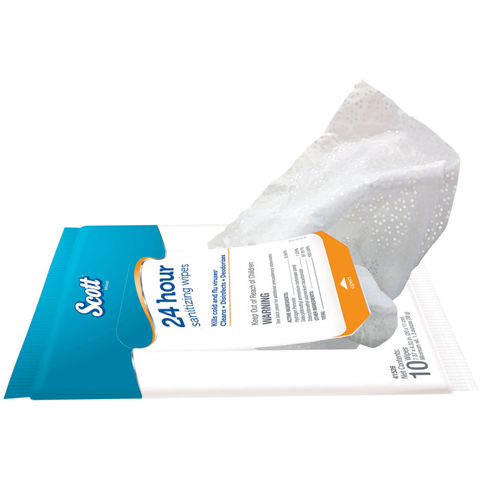 Scott 24 Hour Sanitizing Wipes