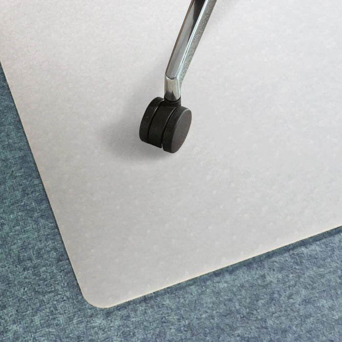 Ecotex Revolutionmat Polypropylene Chair Mat - Low Pile Carpets up to 1/4" Rectangular 35" x 46"